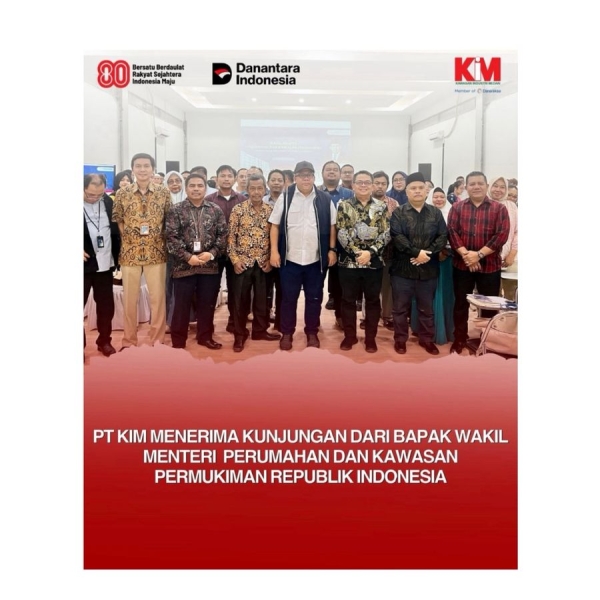PT Kawasan Industri Medan Menerima Kunjungan Kerja Wakil Menteri Perumahan dan Kawasan Permukiman Republik Indonesia